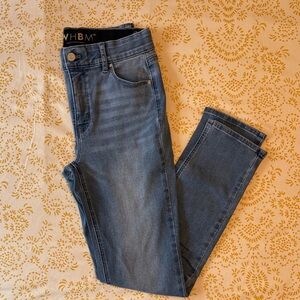 White House Black Market Women's Slim Skinny Jeans - Mid Blue Wash